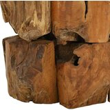  Klubska mizice trdna naplavljena tikovina 60 cm | Shoptok.si