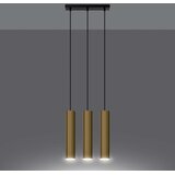  Sollux SL.1201 - Luster na sajli LAGOS 3xGU10/10W/230V zlatna | Eponuda.com