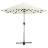  suncobran s aluminijskim stupom 460 x 270 cm pješčani | Eponuda.com
