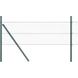 vidaXL Šesterokotna Ograja Siva 0,8x50 m Jeklo | Shoptok.si