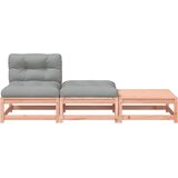  Vrtna sofa bez naslona za ruke s jastucima i tabureima | Eponuda.ba