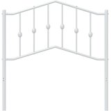  Metalno zamjensko uzglavlje bijelo 90 cm | shoptok.hr