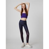 Koton Ebru Şallı Loves Sport - Snake Patterned Normal Waist Sport Leggings | shoptok.hr