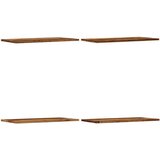  Zidne police 4kom boja staro drvo 60x30x1,5cm konstruirano drvo | shoptok.hr