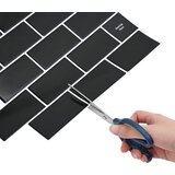  Subway pločica 10 pcs Crna 30 x 30 cm Poliuretan i PET | shoptok.hr