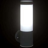  Vanjska zidna lampa Crna Nehrđajući čelik IP44 | shoptok.hr