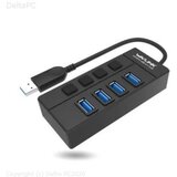  SuperSpeed USB 3.0 Hub 4 portni Individualni prekidaci WAVLINK Cijene