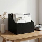  Kutija za LP ploče Crni hrast 37 x 33 x 32 cm Konstruirano drvo | shoptok.hr