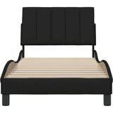  Okvir za krevet bez madraca crni 80x200cm od tkanine | shoptok.hr
