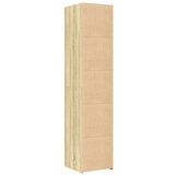  Visoka komoda boja hrasta 40x42,5x185 cm od konstruiranog drva | shoptok.hr