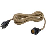 New Garden Lučke za ven rjave z vtičem in E27 priključkom 5m IP54 - Arteixo | Shoptok.si