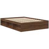  Okvir za krevet smeđi hrast 120 x 190 cm mali bračni | shoptok.hr