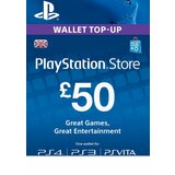 Sony Playstation Network PSN Card 50GBP cene