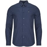 Guess LS SUNSET MELANGE SHIRT Plava Cijene