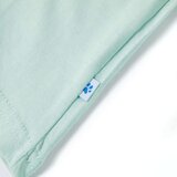  Dječja majica svijetla boja mente 140 | shoptok.hr