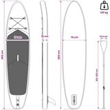  Inflatable Stand Up Paddle Board POSEIDON 305 x 76 x 15 cm za | shoptok.hr