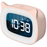 Venisymlis Rožnata Potovalna Budilka, Prenosna Digitalna Lcd Ura S Temperaturo, 12/24 Ur, Funkcija Dremeža, (22060122) | Shoptok.si