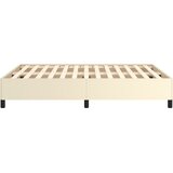  Okvir za krevet krem 140x190 cm od umjetne kože | shoptok.hr