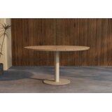 Venture Home Croft okrugli vrtni blagovaonski stol ⌀120 cm, bež Cijene
