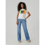 Sinsay ženska majica kratkih rukava s printom Sesame Street 2770B-01X