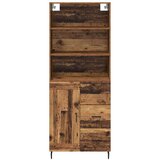  Highboard s ladicama Staro drvo 69,5 x 34 x 180 cm | Eponuda.com