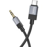 hoco. Audio AUX kabel Jack 3.5 mm (muški) na USB C (muški) 1 m UPA32B crni | shoptok.hr