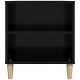 TV ormarić crni 102 x 44,5 x 50 cm od konstruiranog drva | Eponuda.com