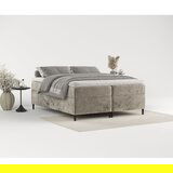 Maison de Rêve Svetlo rjava boxspring postelja s prostorom za shranjevanje 160x200 cm Araya – | Shoptok.si