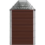 Povišeni vrtni krevet Smeđa 480 x 40 x 55 cm | shoptok.hr