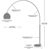 P & B SVETILKA V OBLIKI LOKA 220/230/40 cm | Shoptok.si