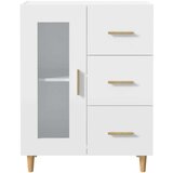  Komoda bijela 69 5x34x90 cm od konstruiranog drva | shoptok.hr