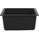 Umivalnica Črna 430 x 460 mm 80% Kvarc in 20% Smola, (5000192662) | Shoptok.si