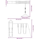 Vanjski Zunanje igralo trdna borovina, (20770647) | Shoptok.si