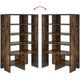  Ormar za cipele 2 pcs Dimljeni hrast Konstruirano drvo | shoptok.hr