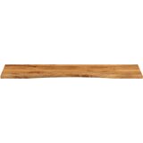  Ploča za radni stol zaobljena 160x50x2,5 cm od drva manga | shoptok.hr