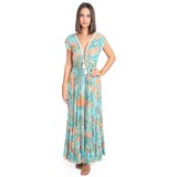 Isla Bonita By Sigris Duga Midi Haljina Zelena | shoptok.hr
