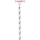  Brodski konop bijeli 3 mm 50 m od polipropilena | shoptok.hr