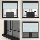  Proširivi zaslon protiv insekata antracit (100 - 193) x 75 cm | shoptok.hr