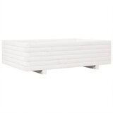  Vrtna sadilica bijela 90 x 60 x 26,5 cm od masivne borovine | shoptok.hr