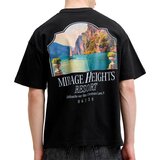 Jack & Jones muška majica kratkih rukava Sanremo Back (crna) | shoptok.hr