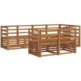  Sekcijska garnitura 7 pcs Prirodna | shoptok.hr