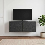 TV ormar za zid 78,5 x 41 x 30 cm Crna Konstruirano drvo Zidne | Eponuda.com