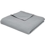 Today Jeté de Lit Nid d'Abeille 150/200 Coton Essential Acier Siva | shoptok.hr