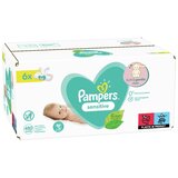 Pampers vlažilni robčki Sensitive 6x80 kos (480 kos) | Shoptok.si
