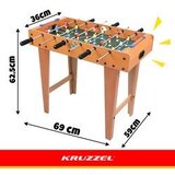 Kruzzel namizni nogomet 69 cm s 18 igralcev | Shoptok.si