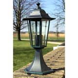 vidaXL Vrtne svjetiljke 2 kom tamnozelene/crne aluminijske | shoptok.hr