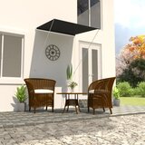 vidaXL Zložljiva tenda 100x150 cm antracitna Cene