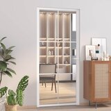  Unutarnja vrata 93 x 201,5 cm Bijela od ESG stakla i aluminija | Eponuda.ba