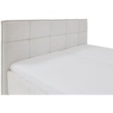Meise Möbel Bež zakonska postelja s prostorom za shranjevanje z letvenim dnom 200x200 cm Paulo – | Shoptok.si