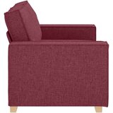  Dvosjed Kauč Vino Crvena 120 cm Tkanina - boja crnog vina 120 cm | shoptok.hr